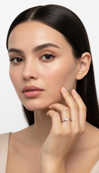 Verfeinerter Funkelring