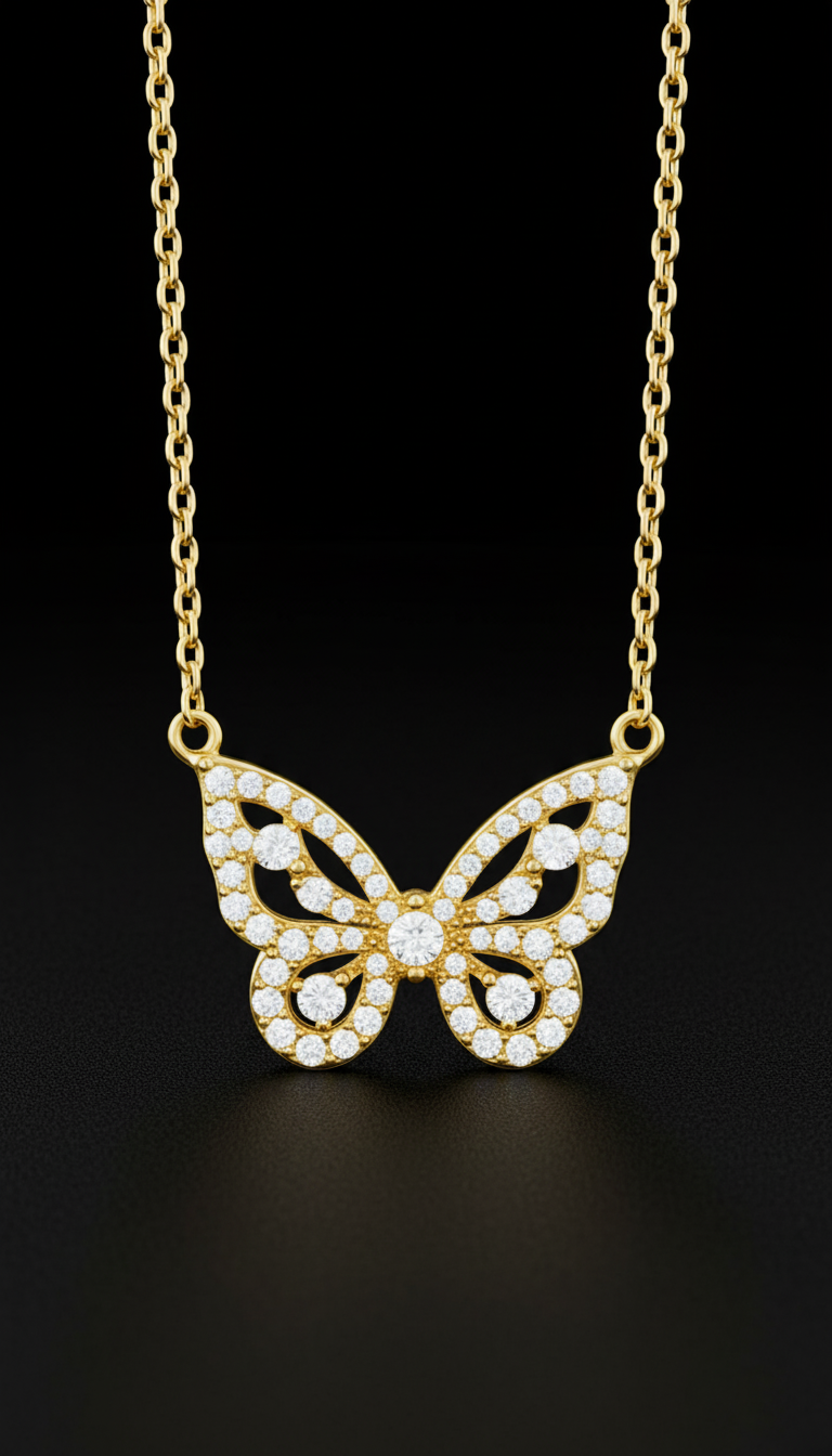 Mystical Butterfly Necklace
