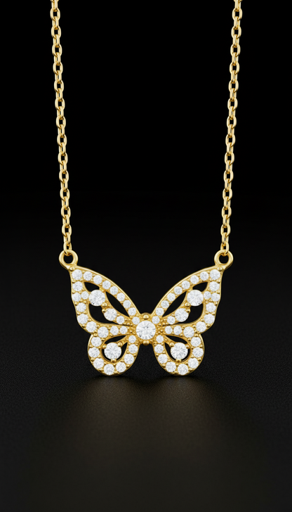 Mystical Butterfly Necklace