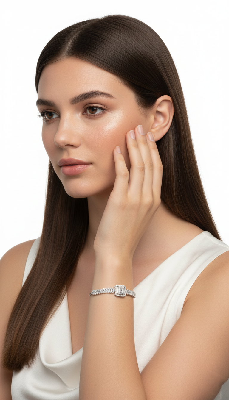 Crystal Veil Bracelet