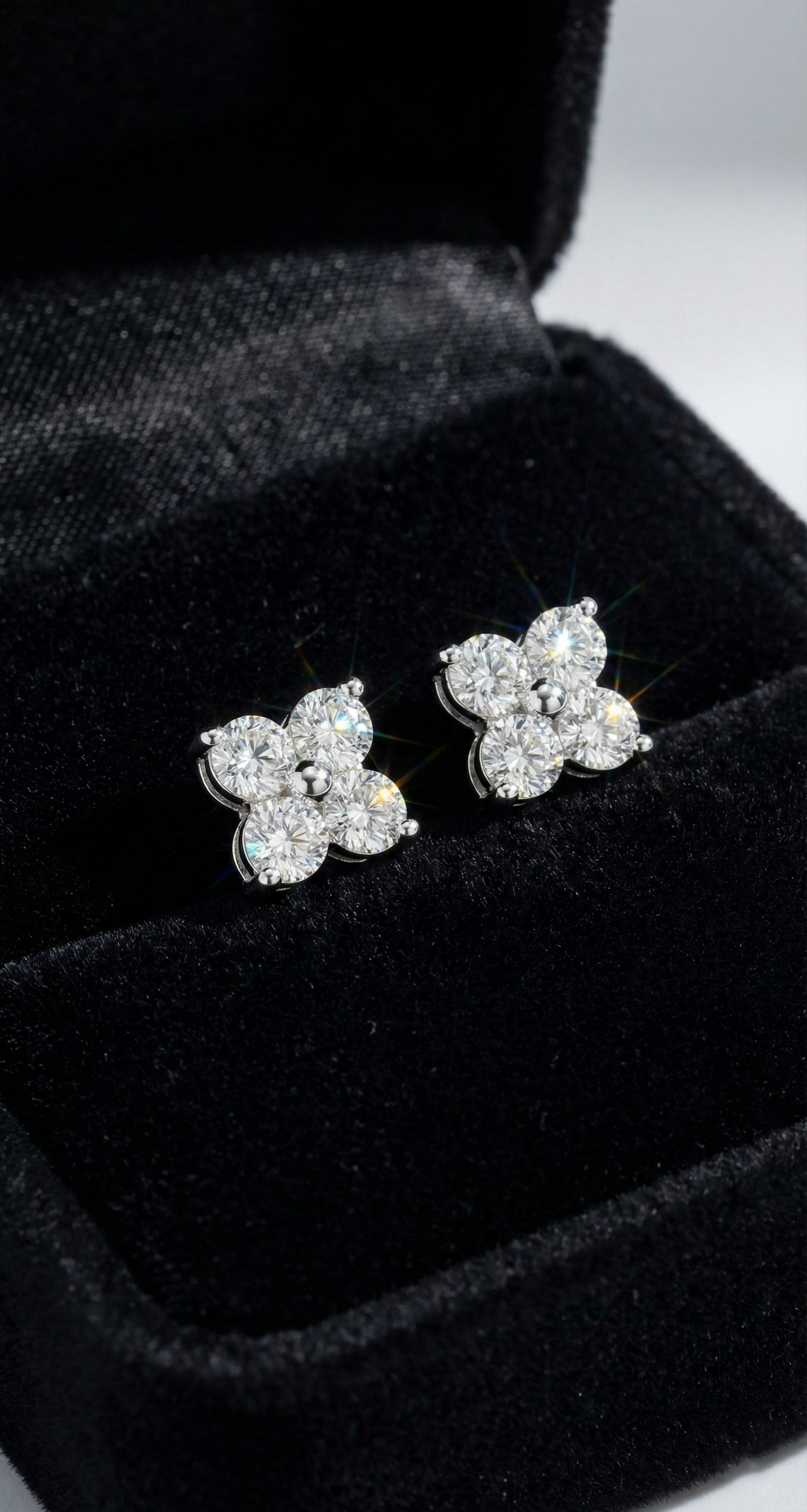 Celestial Clover Earrings