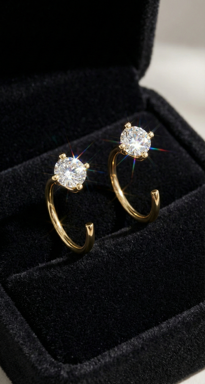Orbital Star Earrings