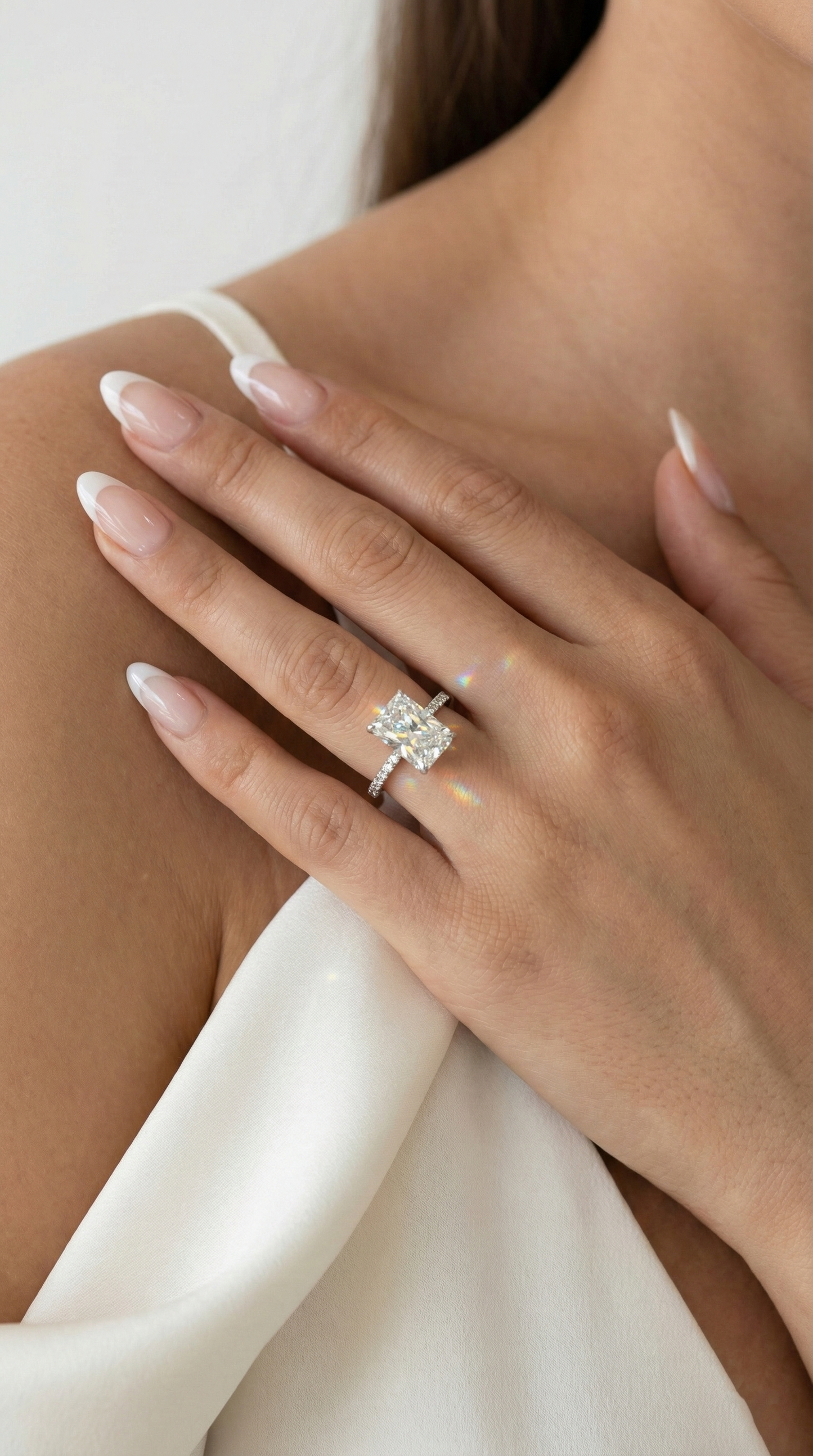 Glimmering Galaxy Ring