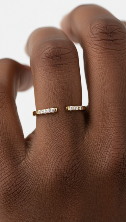 Verfeinerter Funkelring