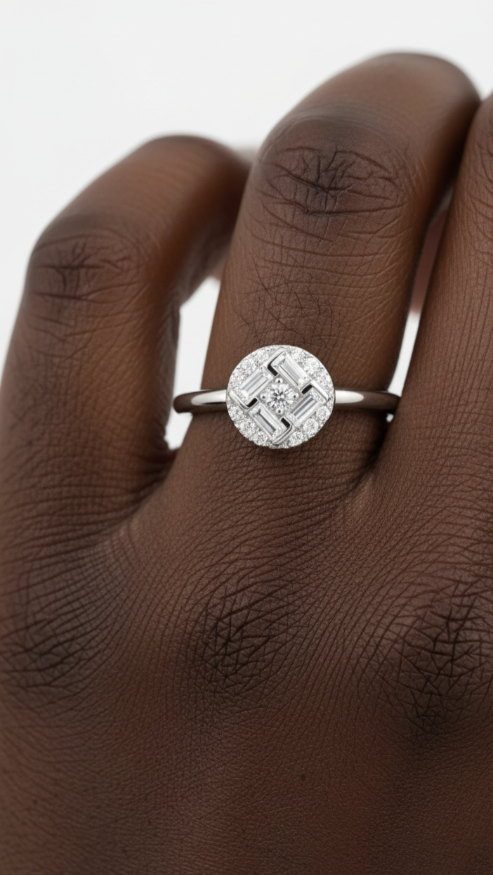Cosmos Bloom Ring