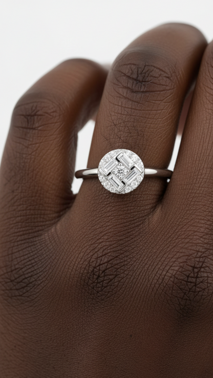 Cosmos Bloom Ring