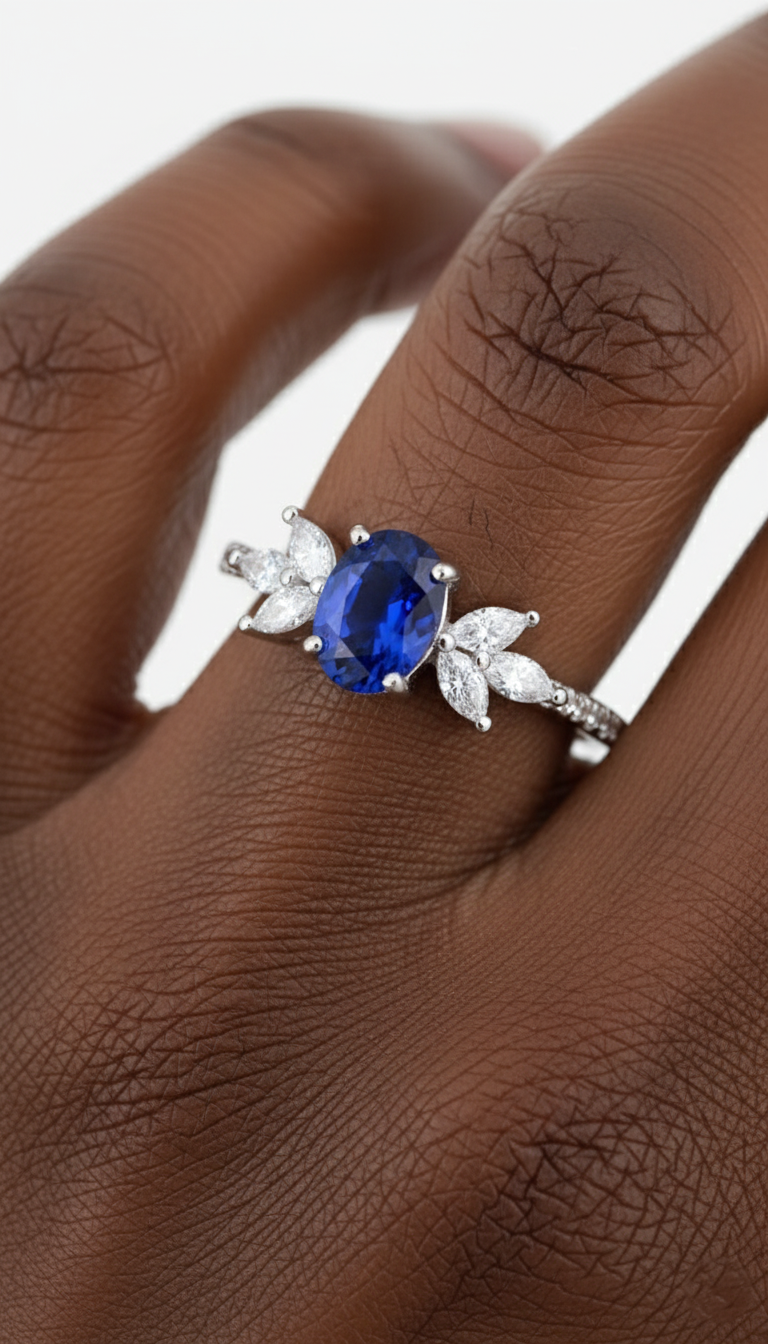 Saphir Serenade Ring