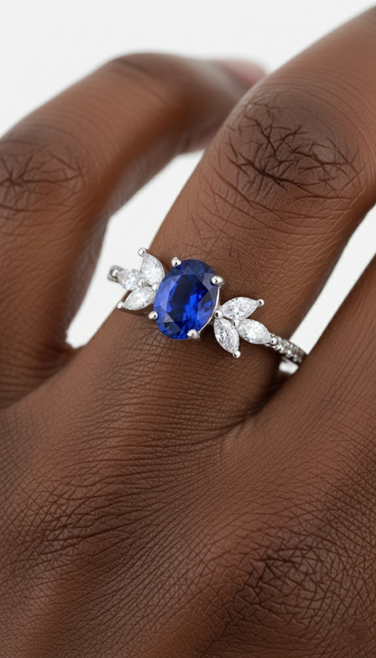 Saphir Serenade Ring