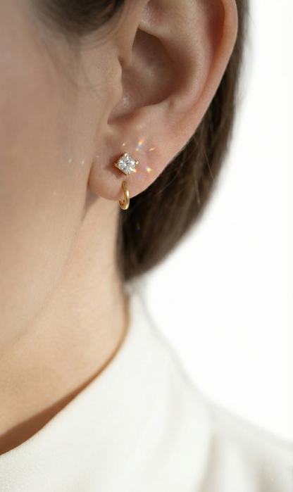 Orbital Star Earrings