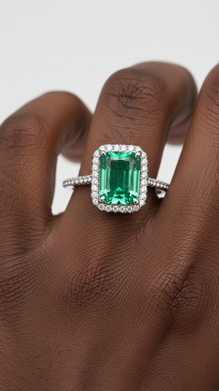 Emerald Majesty Ring