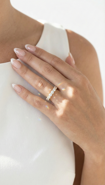 Crystal Cascade Ring