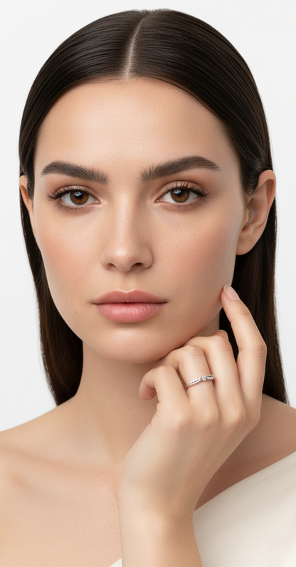 Glittrande Crush Ring