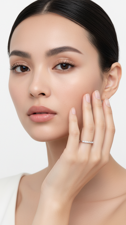 Crystal Cascade Ring