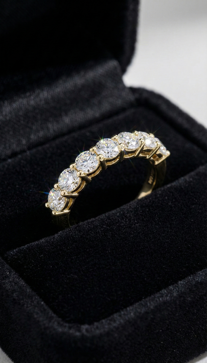 Crystal Cascade Ring