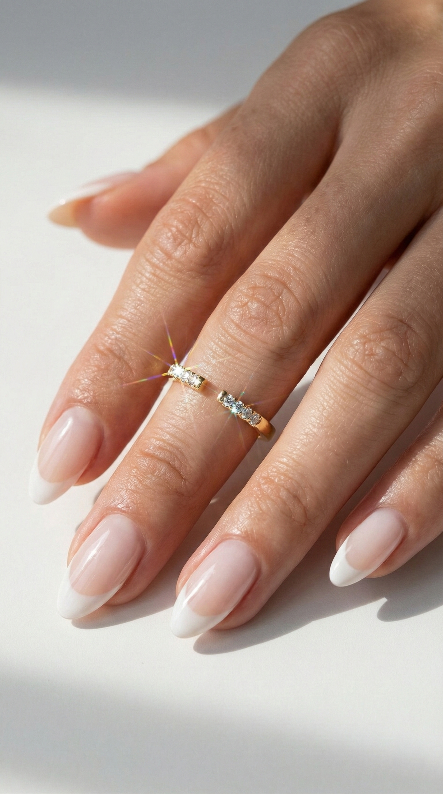 Refined Sparkle Ring