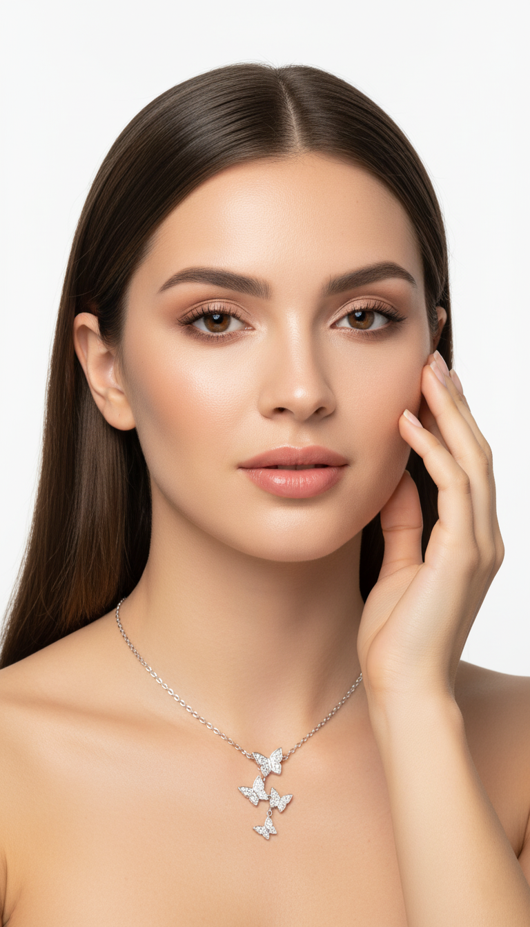 Winged Flutter Necklace