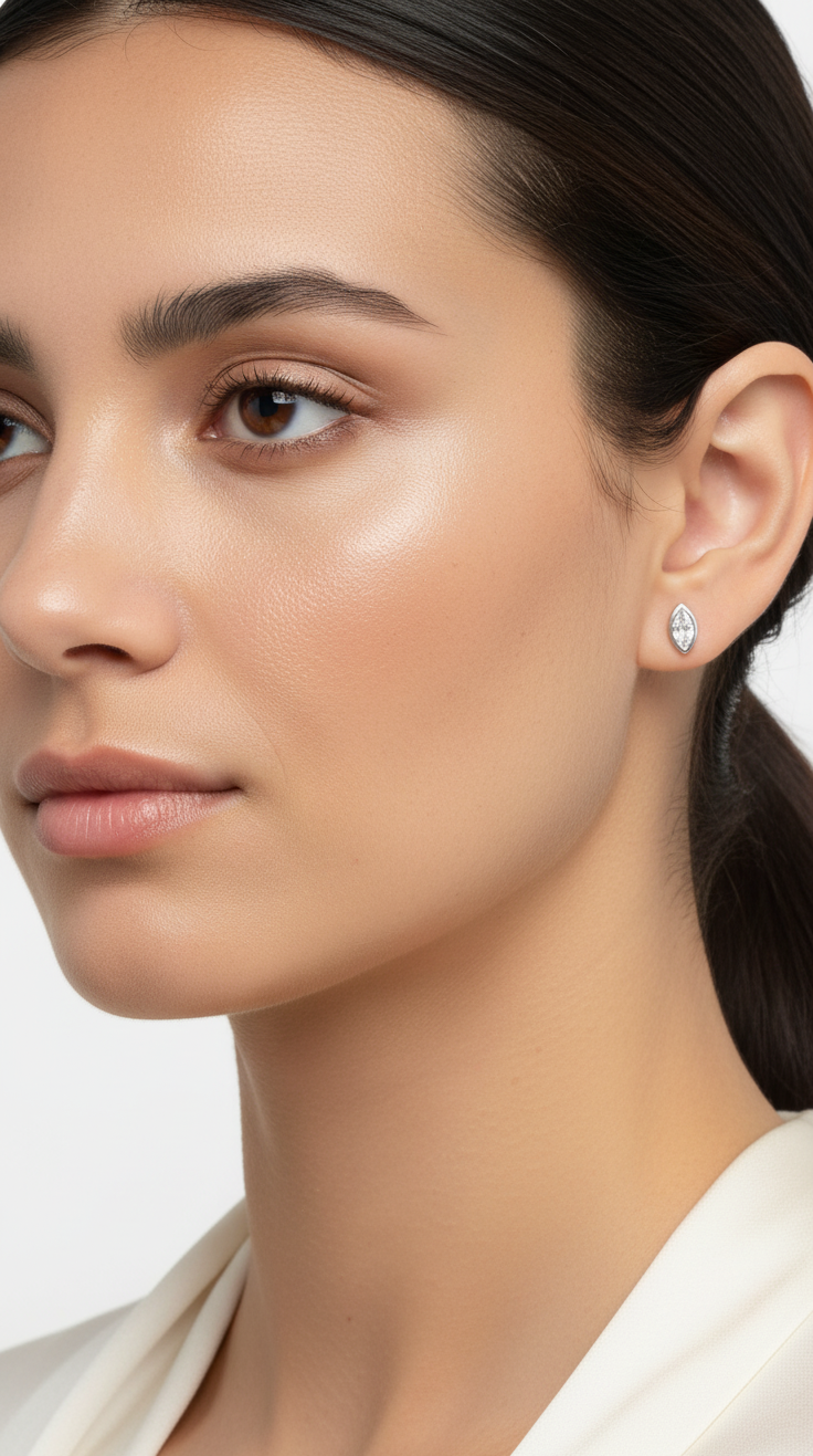 Oval Serenade Örhängen