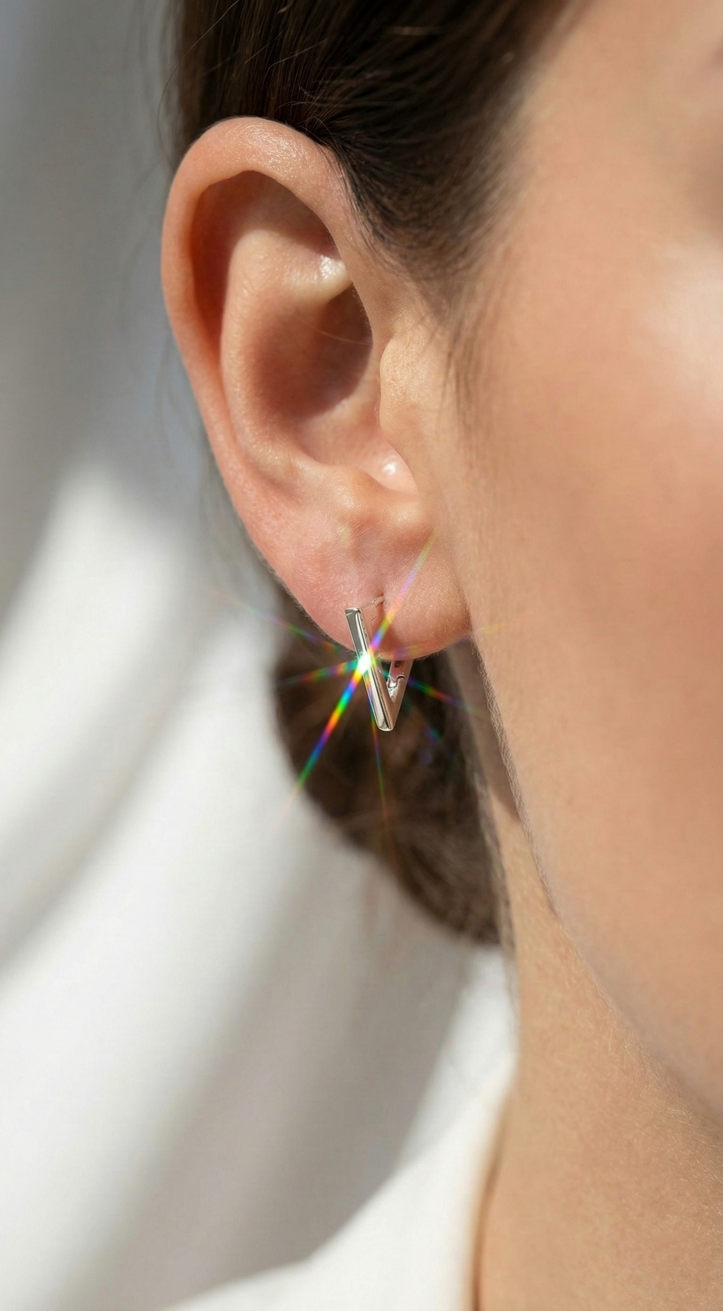 Pyramid Prism Earrings