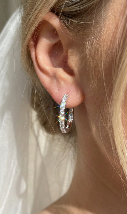 Celestia Crystal Earrings