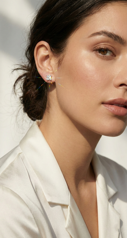 Celestial Clover Earrings