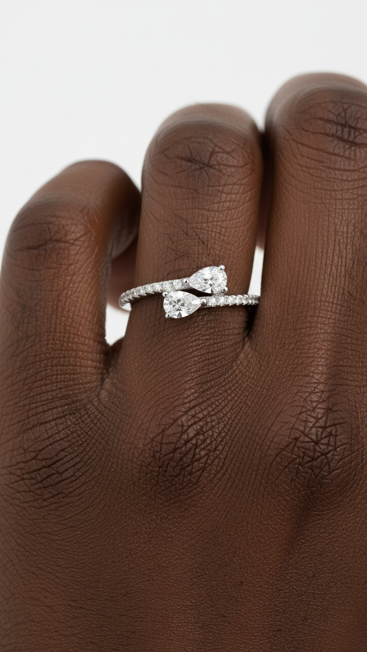 Celestial Swirl Ring