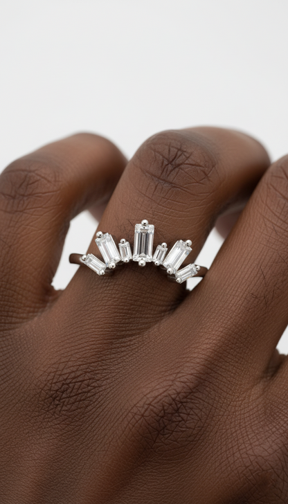 Storslagna Ädelstenar Ring