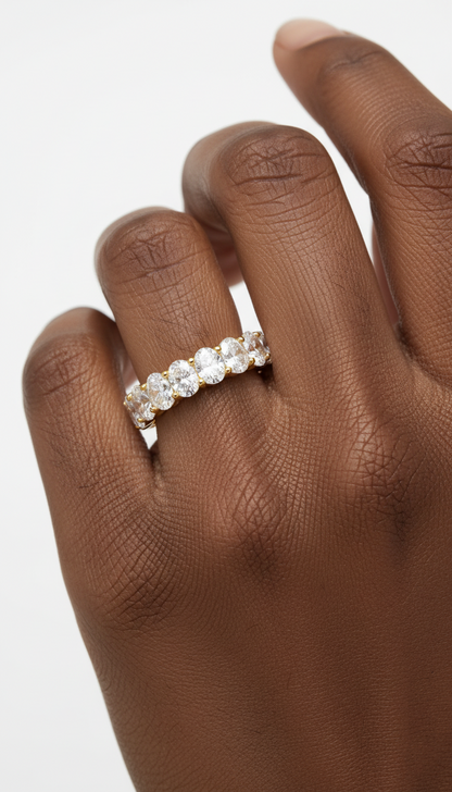 Moonstone Orbit Ring