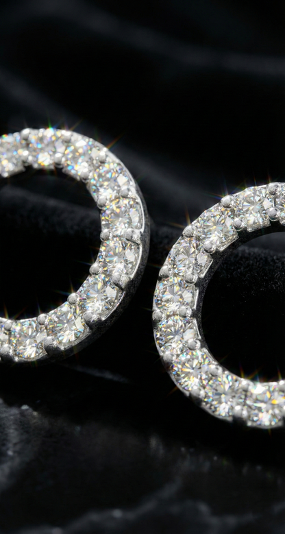 Eternity Hoops Earrings