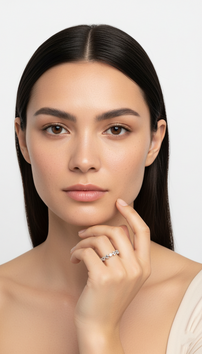 Anillo con escudo real