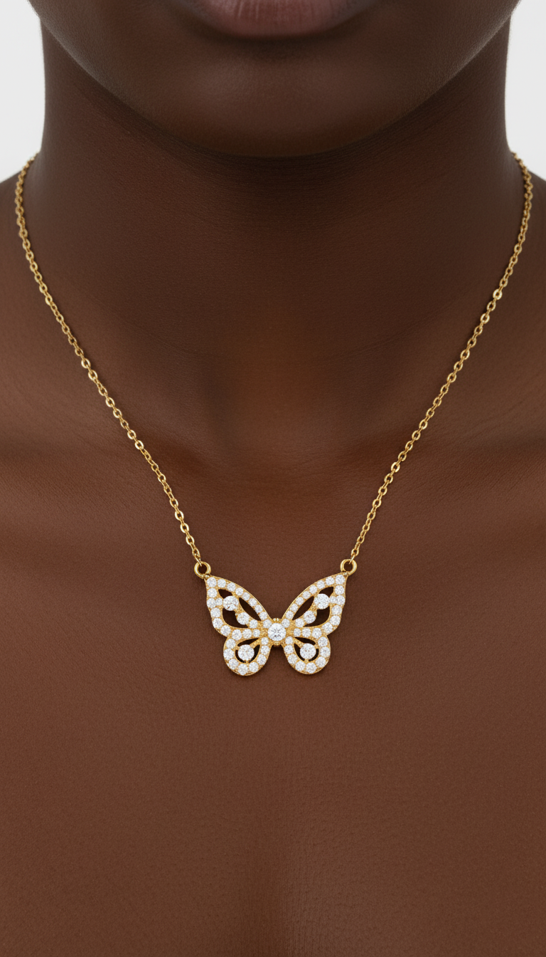 Mystical Butterfly Necklace