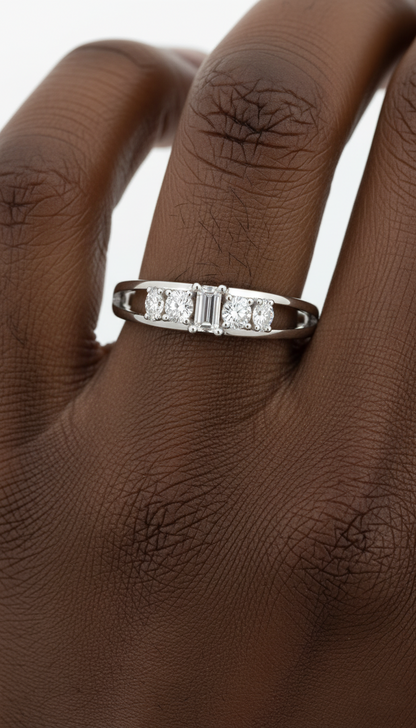 Chic Luminosity Ring