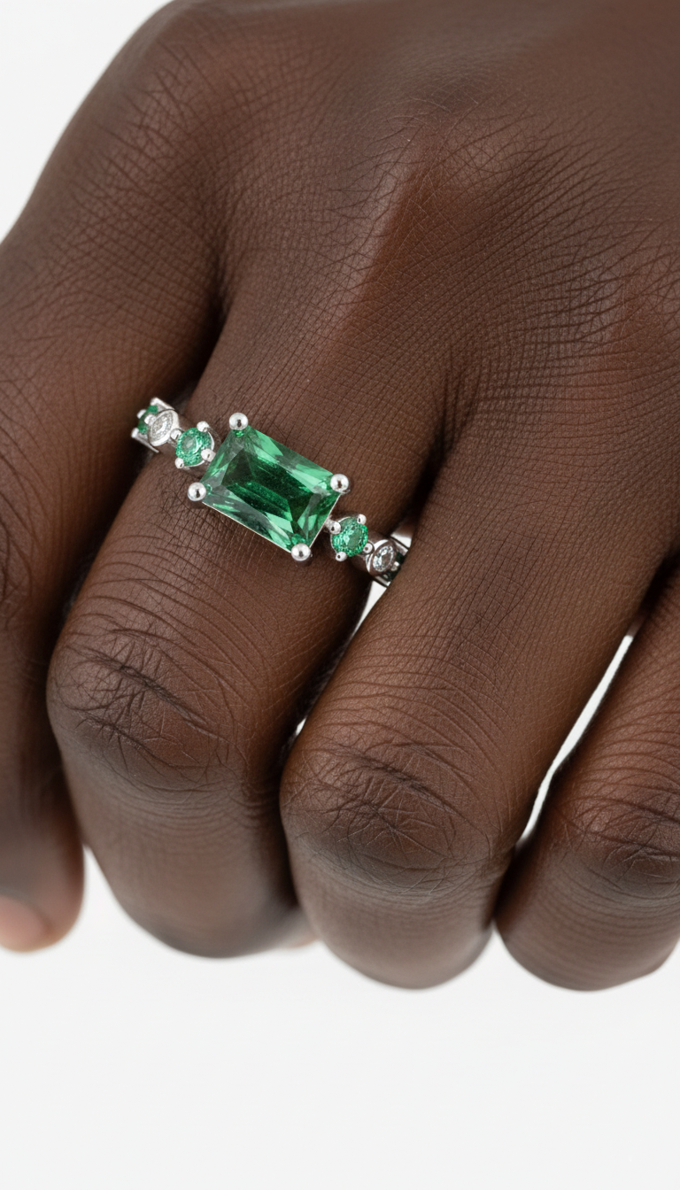 Förtrollad jade ring