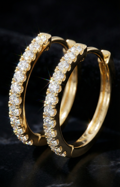 Celestia Crystal Earrings