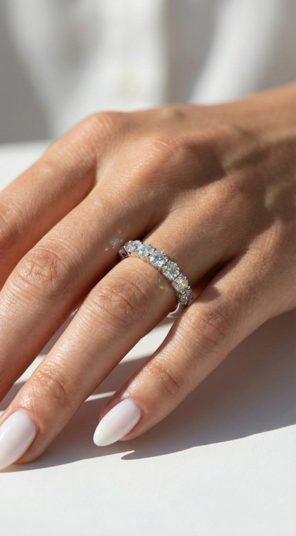 Crystal Cascade Ring