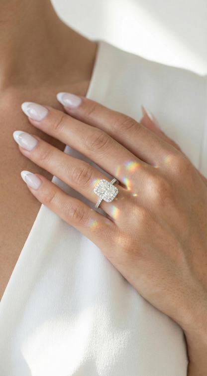 Serene Starlight Ring
