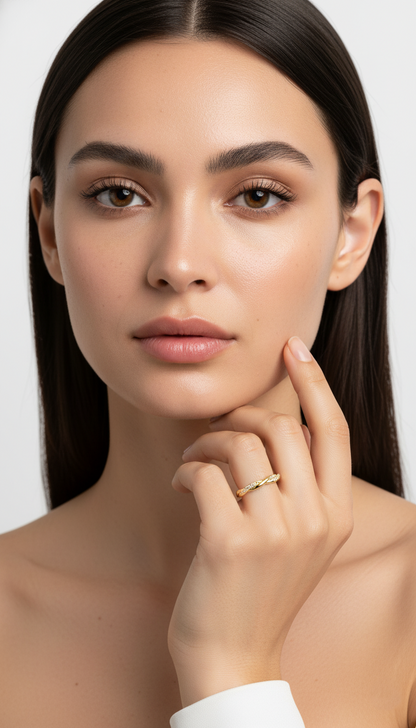 Celestial Swirl Ring