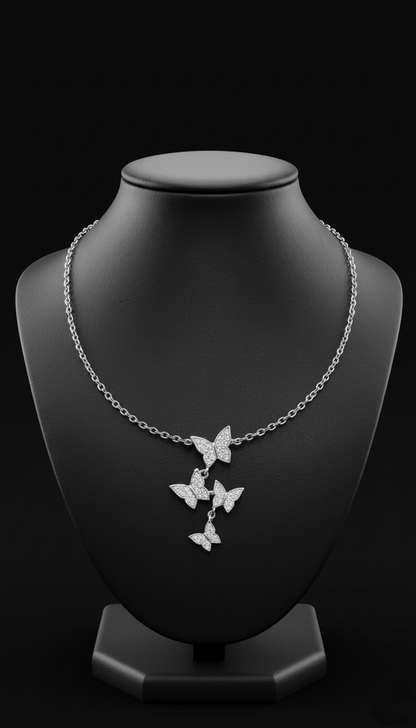 Winged Flutter Necklace