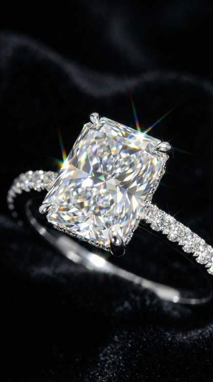 Glimmering Galaxy Ring