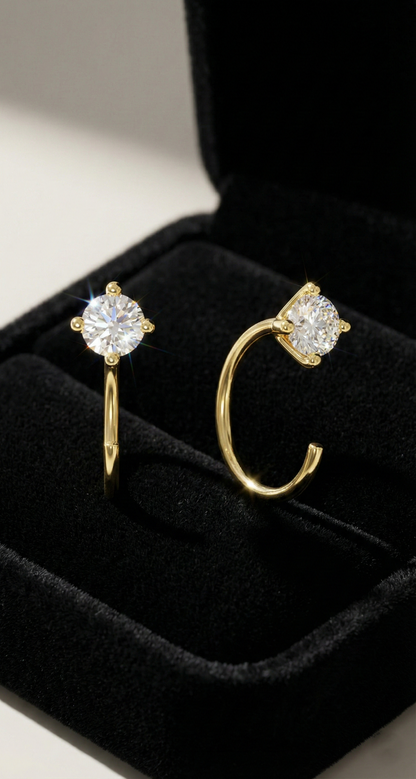 Orbital Star Earrings