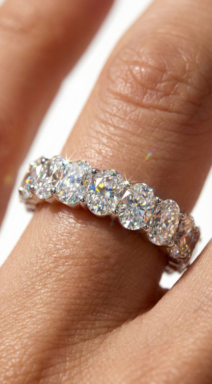 Moonstone Orbit Ring