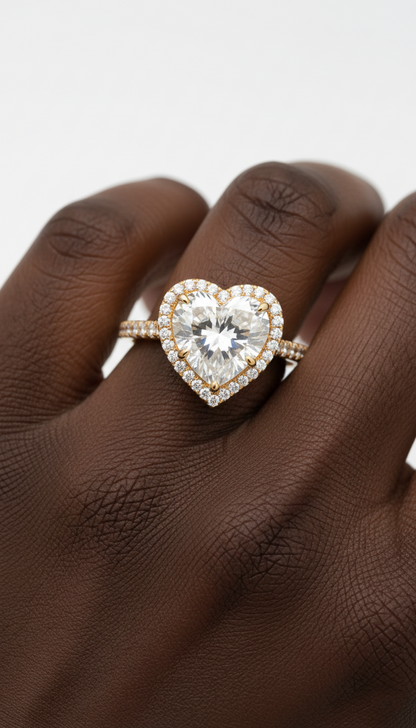 Heart's Serenade Ring