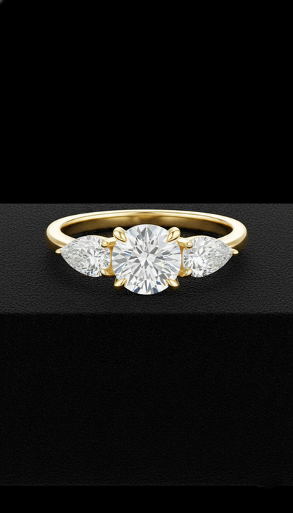 Celestial Comet Ring