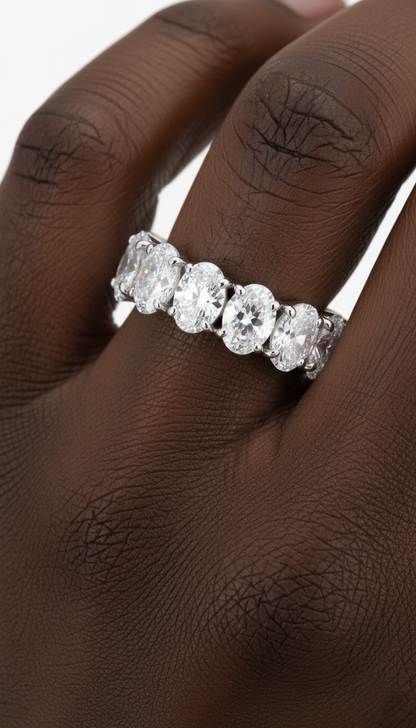 Moonstone Orbit Ring