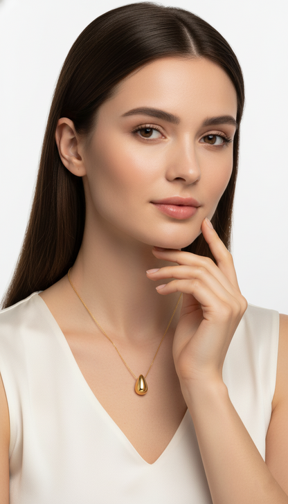 Silent Drop Necklace