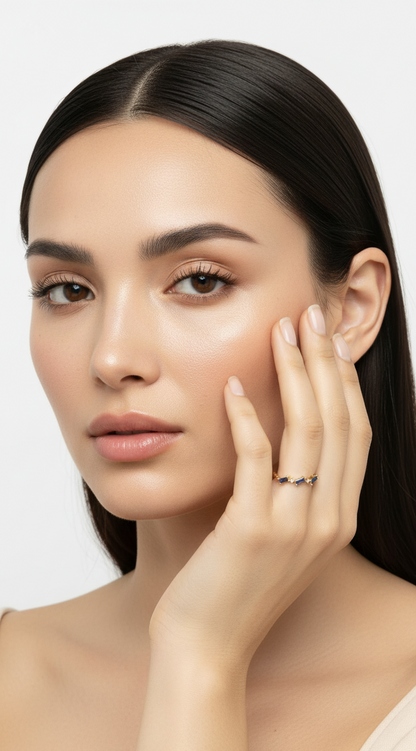 Gyllene Skymning Ring