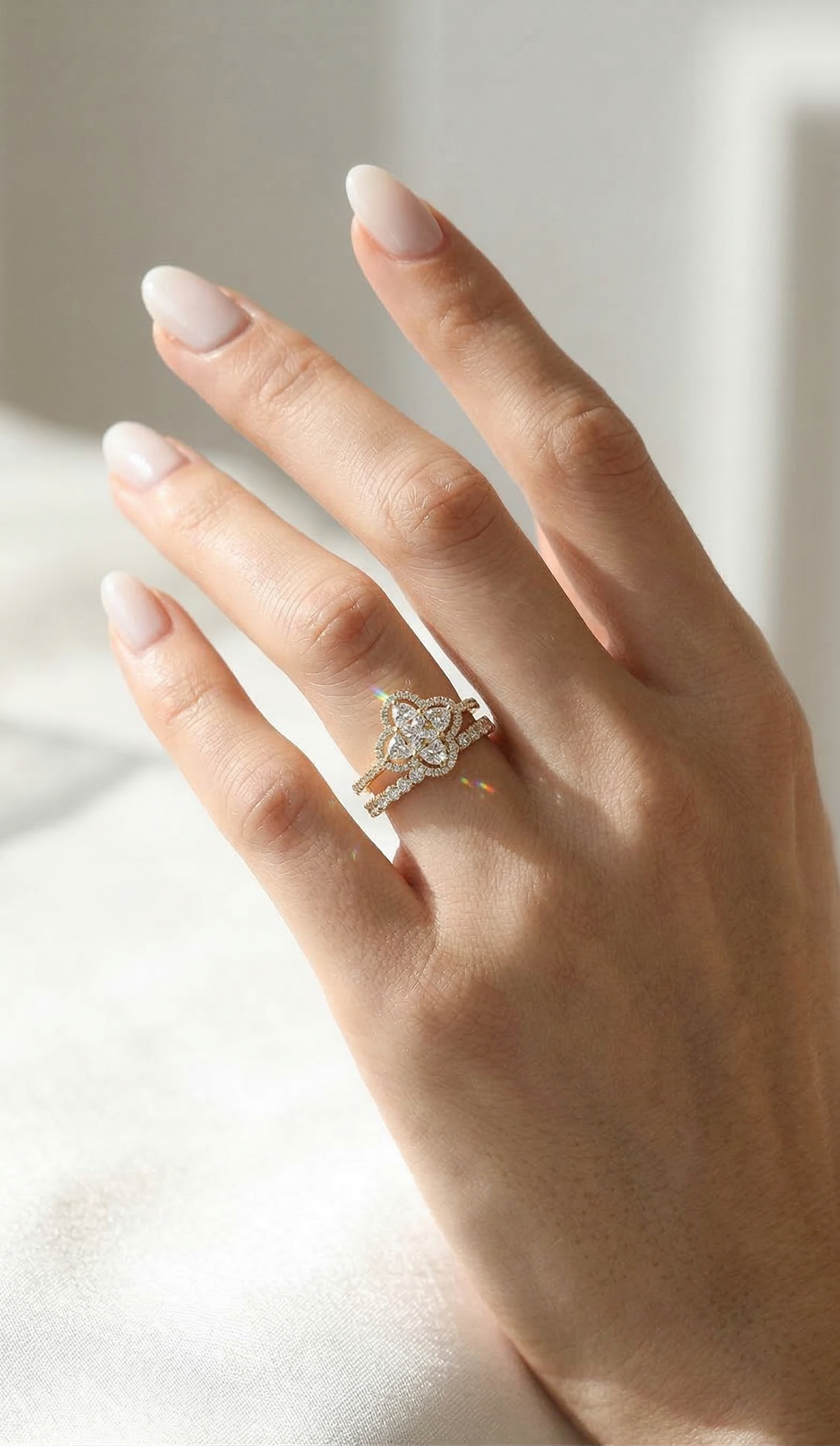Clover Elegance Ring