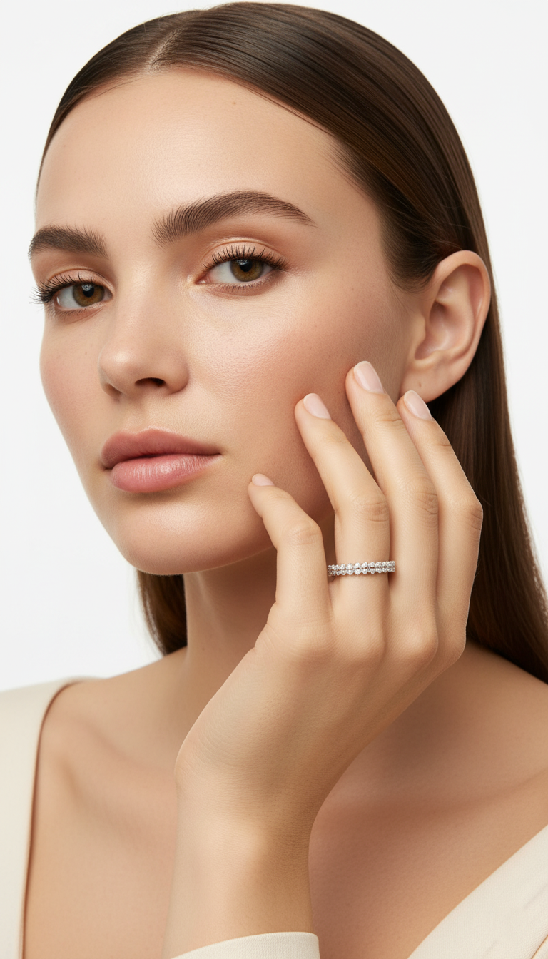 Glittrande Kaskadring