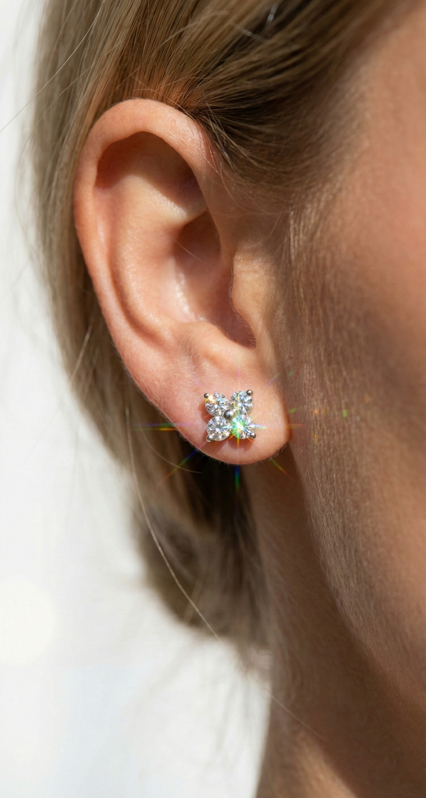 Celestial Clover Earrings