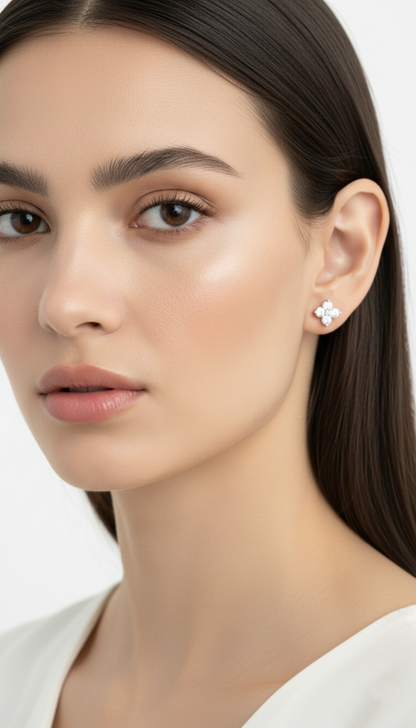 Celestial Clover Earrings