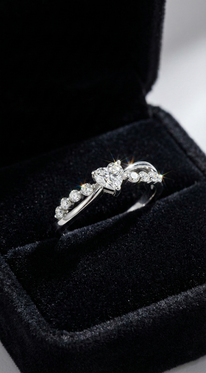 Glittering Crush Ring